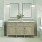 James Martin Vanities 60'' Double Vanity, Whitewashed Oak w/ 3 CM Arctic Fall Solid Surface Top 424-V60D-WWO-3AF - alternate 6